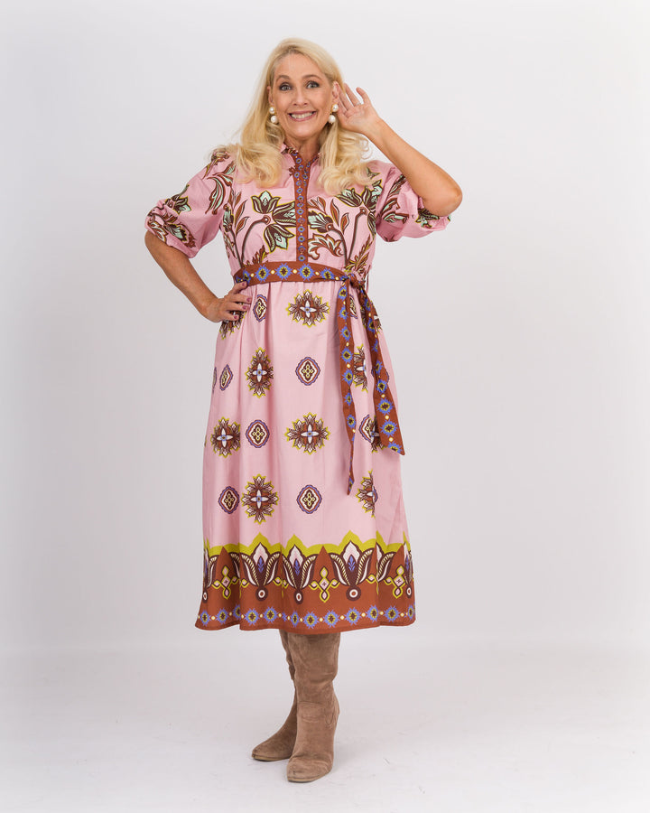 Remi Dress Floral Motif