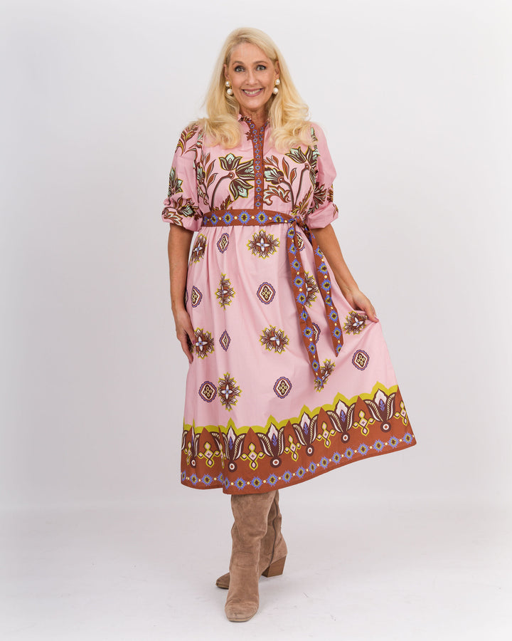 Remi Dress Floral Motif