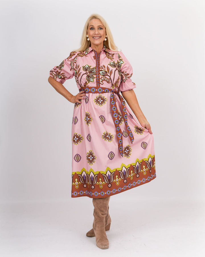 Remi Dress Floral Motif