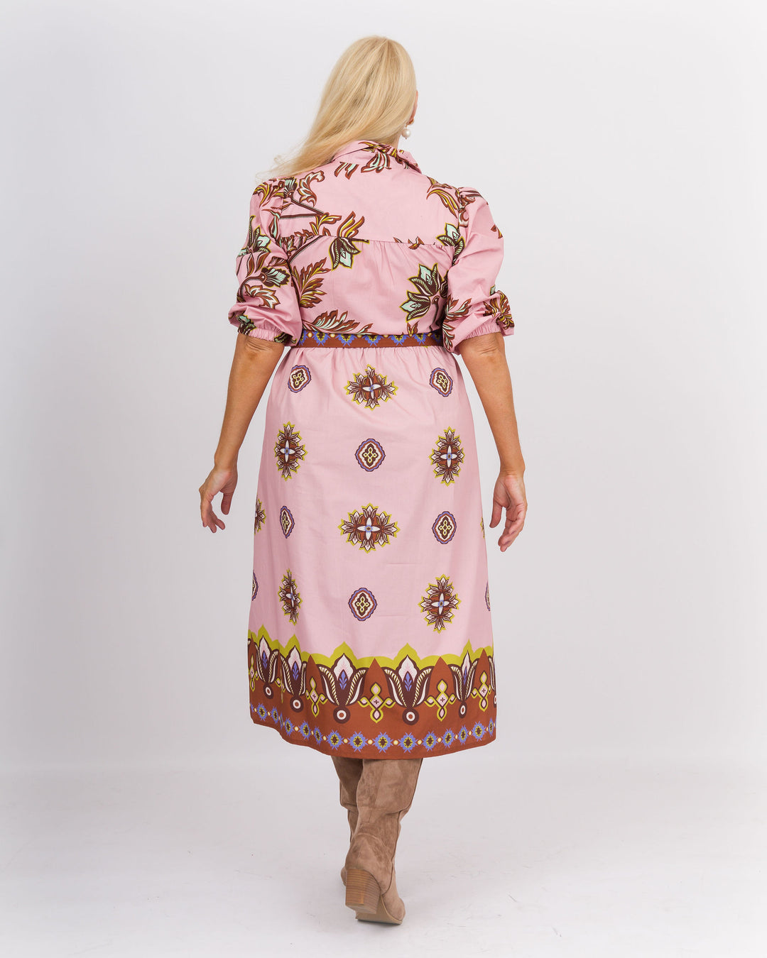 Remi Dress Floral Motif