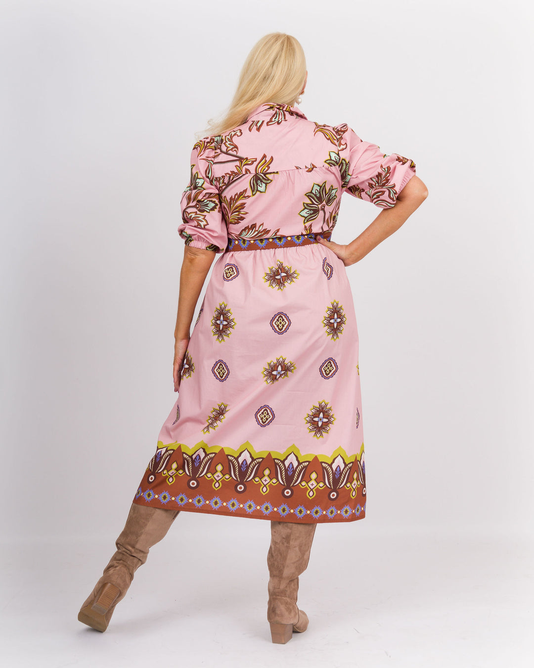 Remi Dress Floral Motif