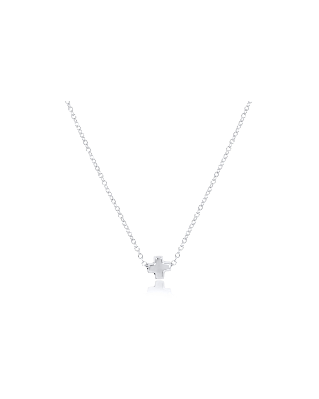 enewton 16" Necklace Sterling - Signature Cross Small Sterling