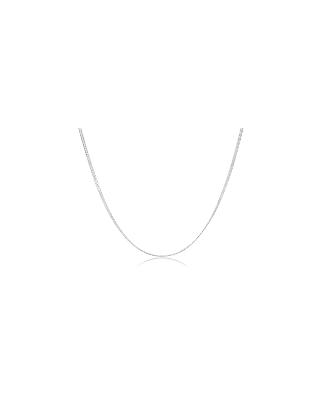 enewton 15" Choker Herringbone Chain - Silver