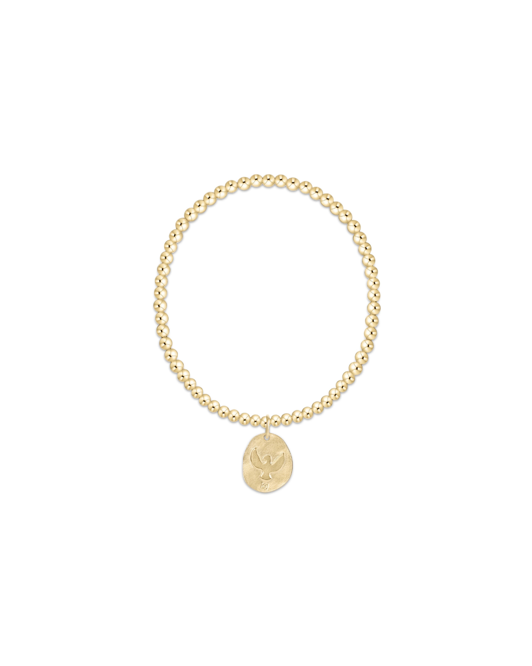 enewton Classic Gold 3mm Bracelet - Inspire America Gold Disc