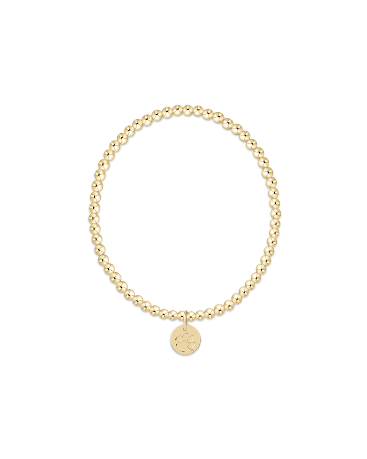 enewton ecollegiate Classic Gold 3mm Bracelet - Clemson