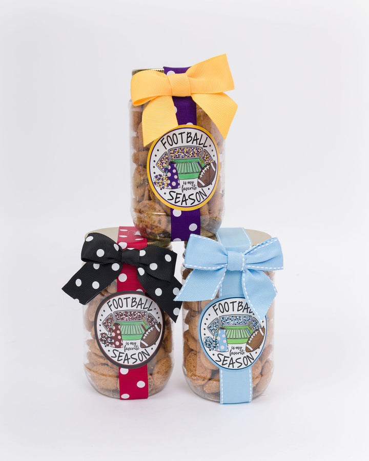 Jar of Cookies Football Is My Favorite Season Red/Black