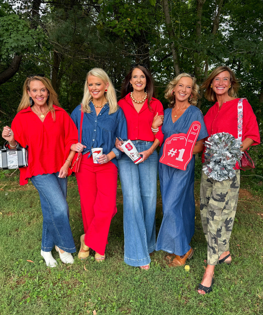 The Kathryn Shirt- Red