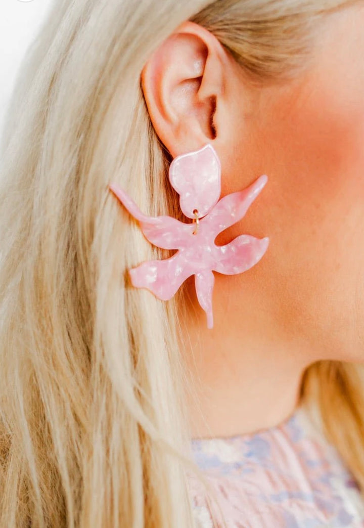 Linny Co - Flora Ballet Slipper Earrings-Final Sale