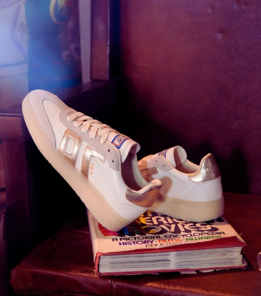 BACK 70 - BOSTON 2502 in METALLIC GOLD Sneakers – Hip Chics Boutique