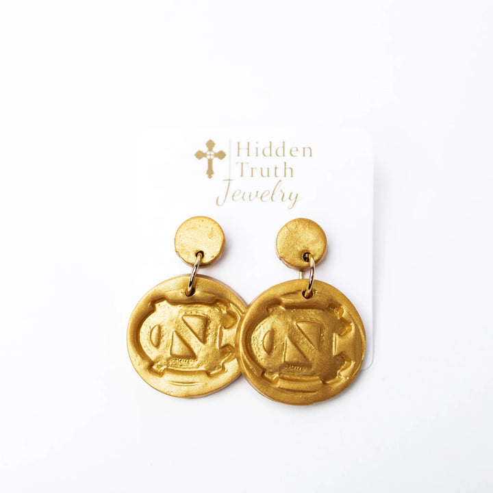 UNC Dangle Earrings