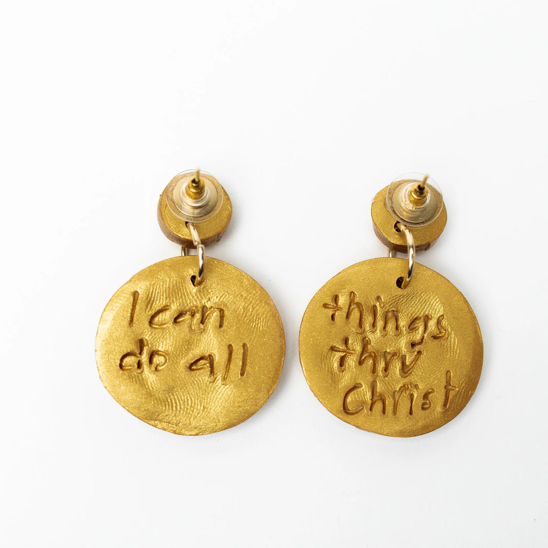 UNC Dangle Earrings