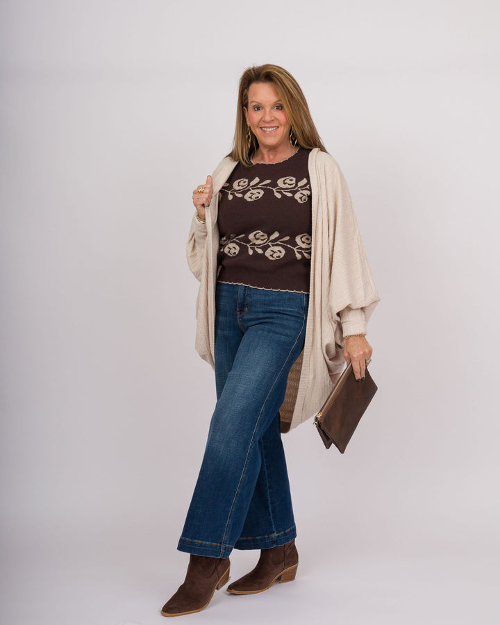 Chelsea Sweater Vest Brown