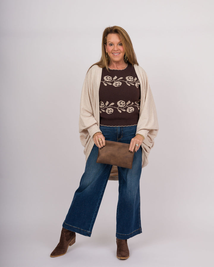Chelsea Sweater Vest Brown