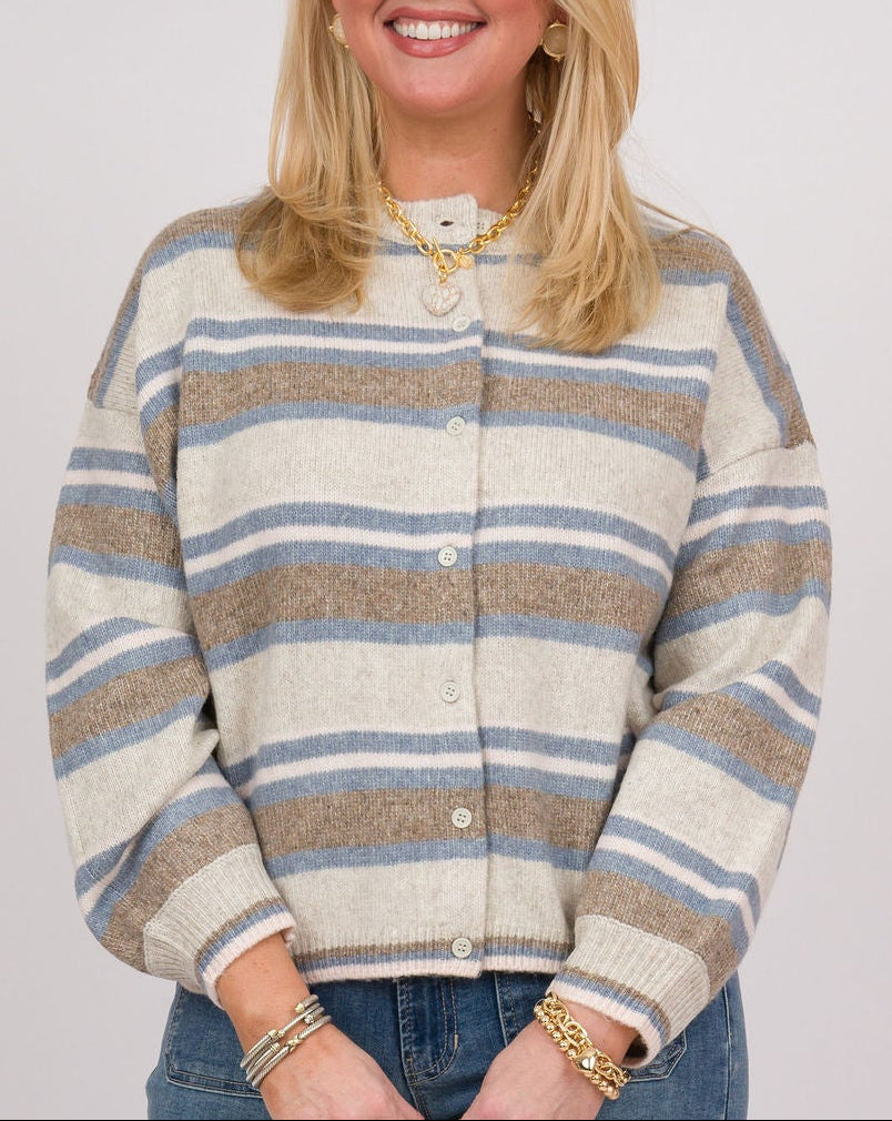 Autumn Skies Cardigan - Beige