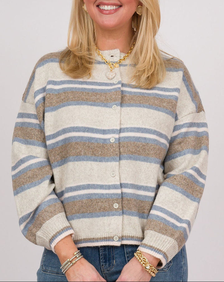 Autumn Skies Cardigan - Beige