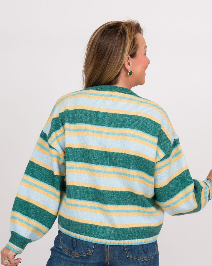 Autumn Skies Cardigan - Green