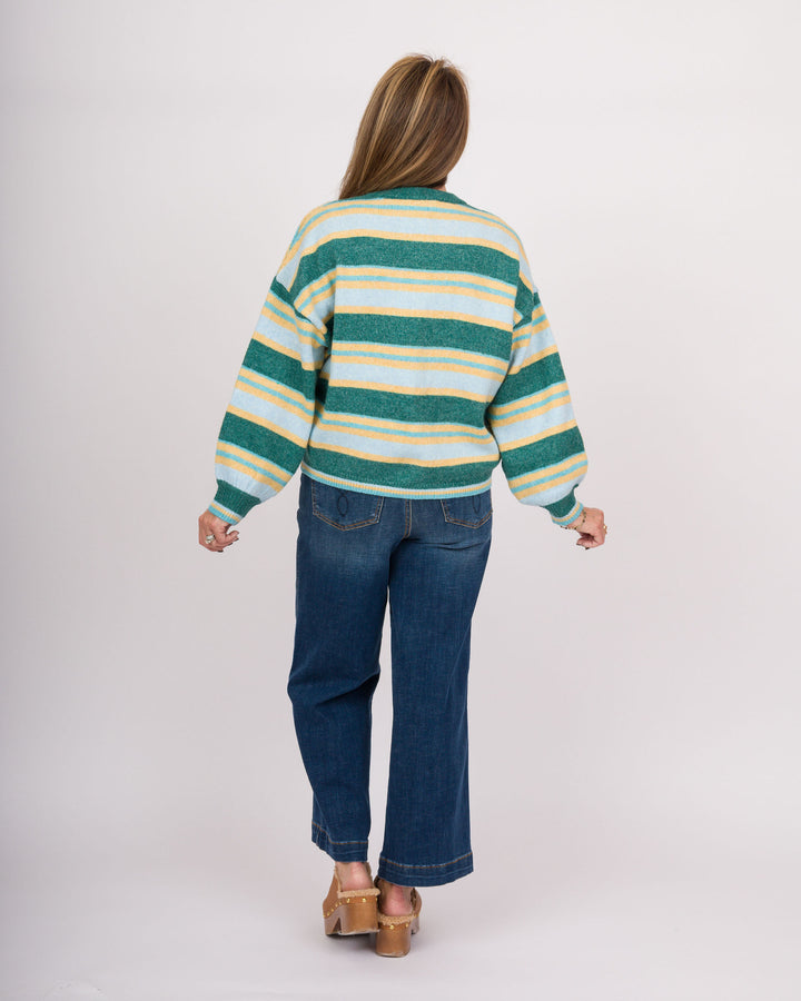 Autumn Skies Cardigan - Green