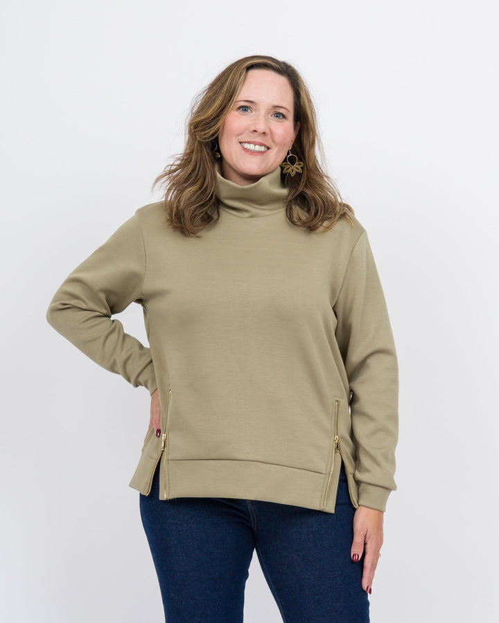 Zipline Top Light Olive