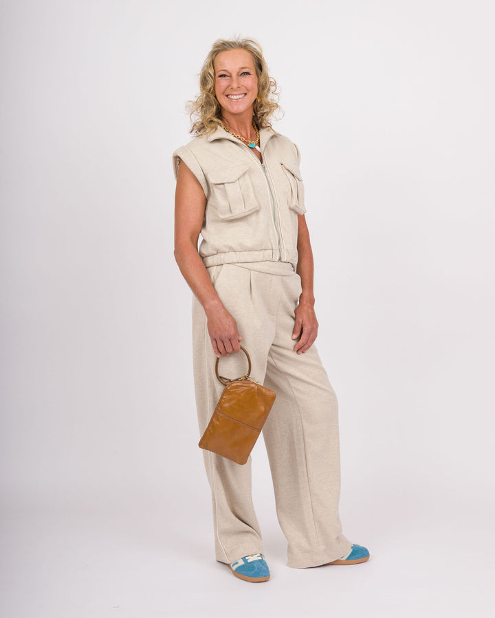 Oatmeal Cream Pants