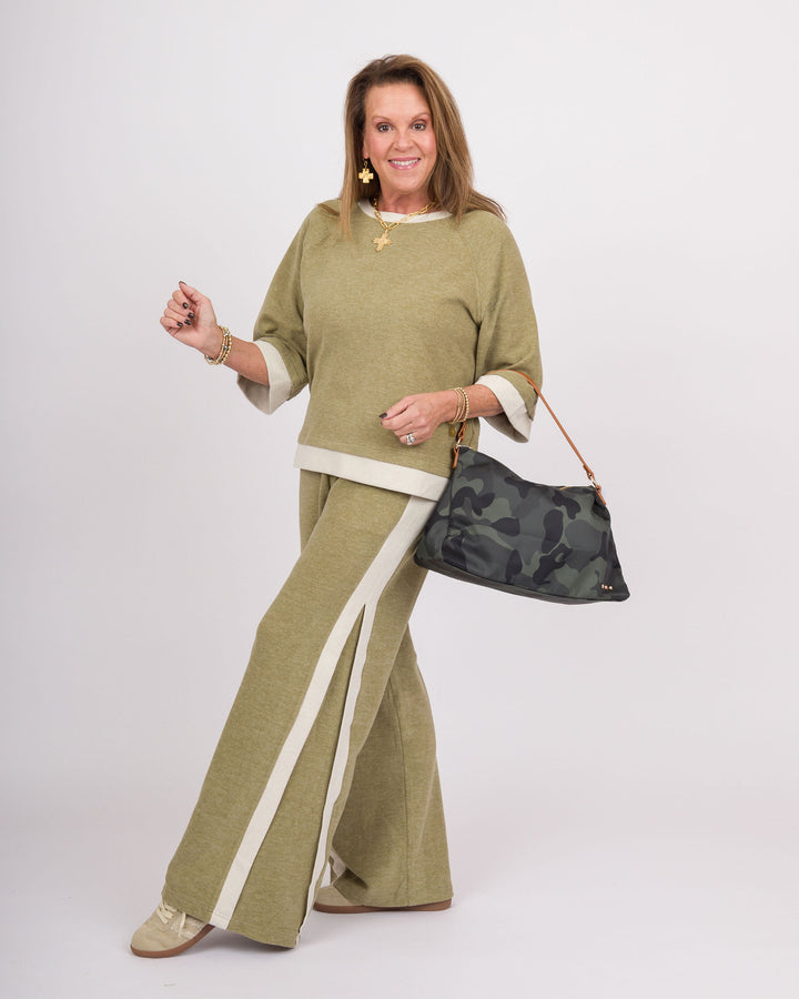 Dreamplush Wide Leg Pants - Olive