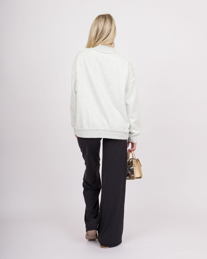 Reversible Mock Neck Sweatshirt - Calvary/ Cougars
