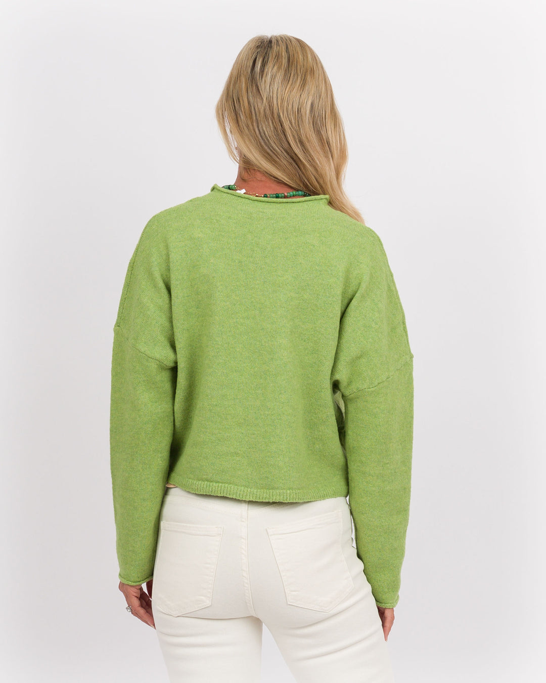 Long Sleeve Cardigan - Avocado