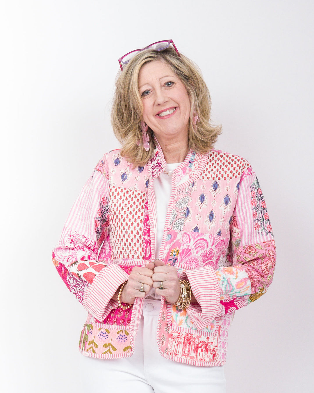 Pink City Quilted Jacket