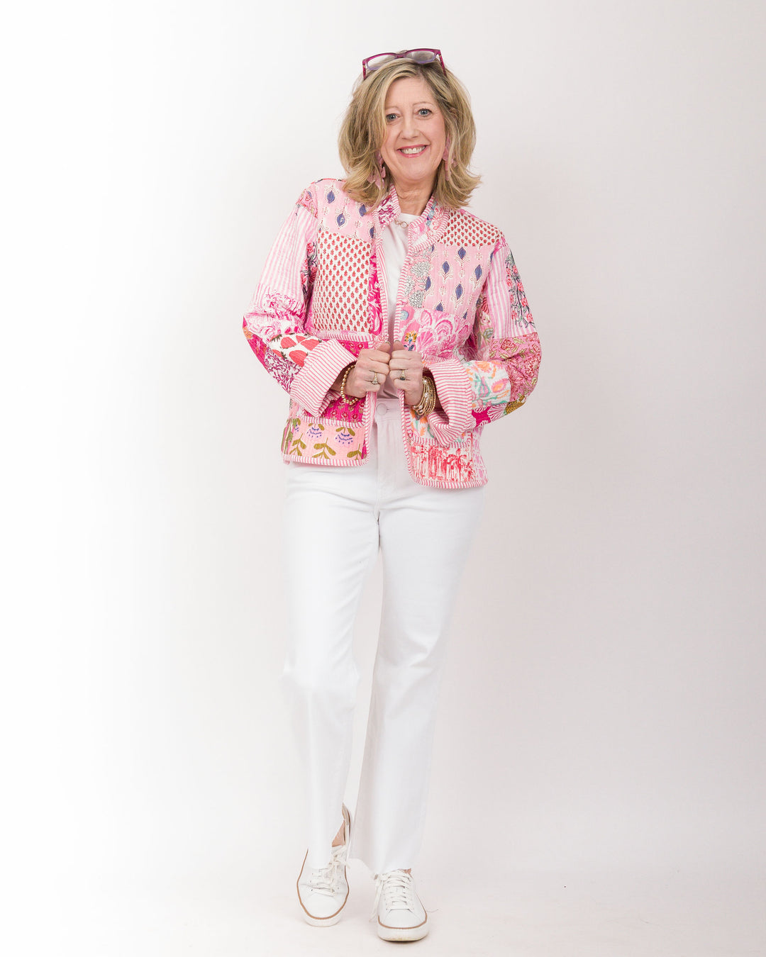 Pink City Quilted Jacket