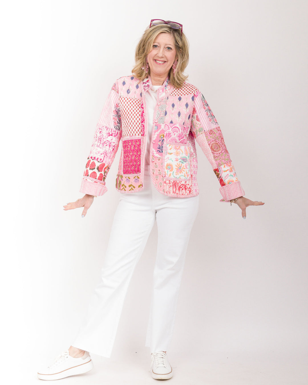 Pink City Quilted Jacket