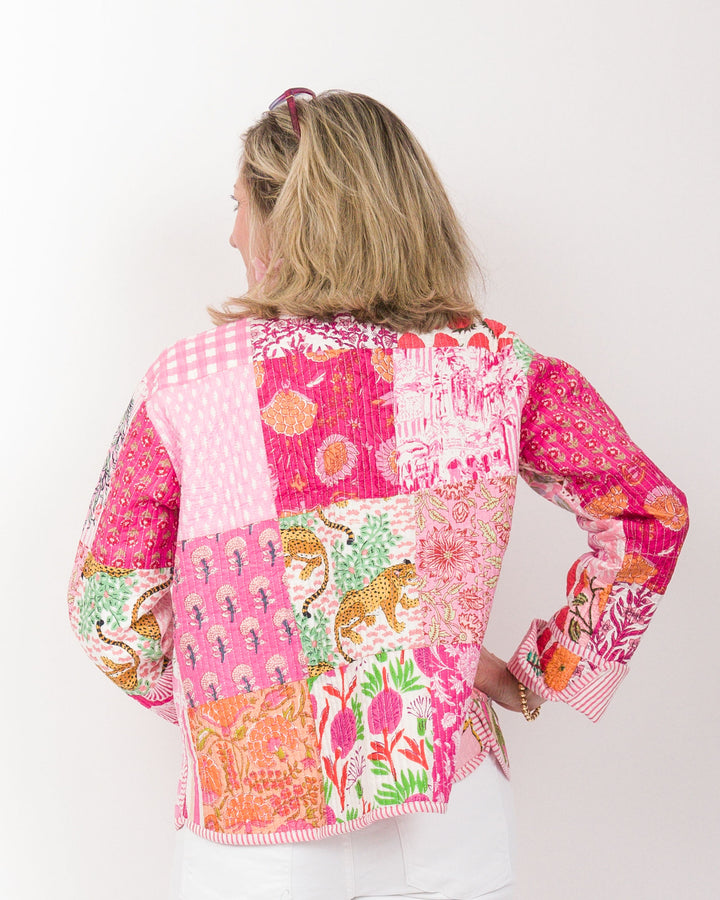 Pink City Quilted Jacket