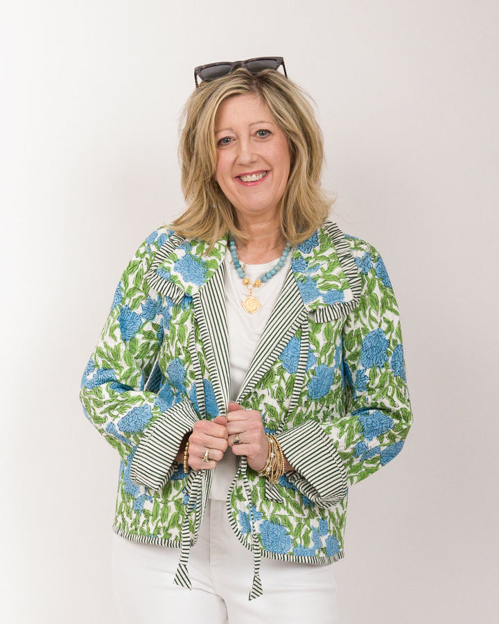 Charleston Ruffle Bow Jacket