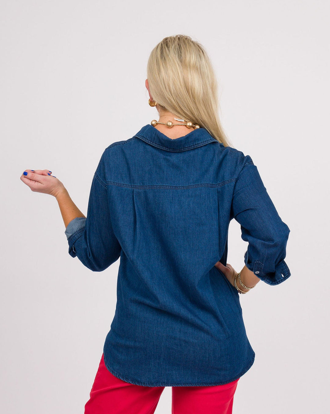 Denim Shirt Dark Wash