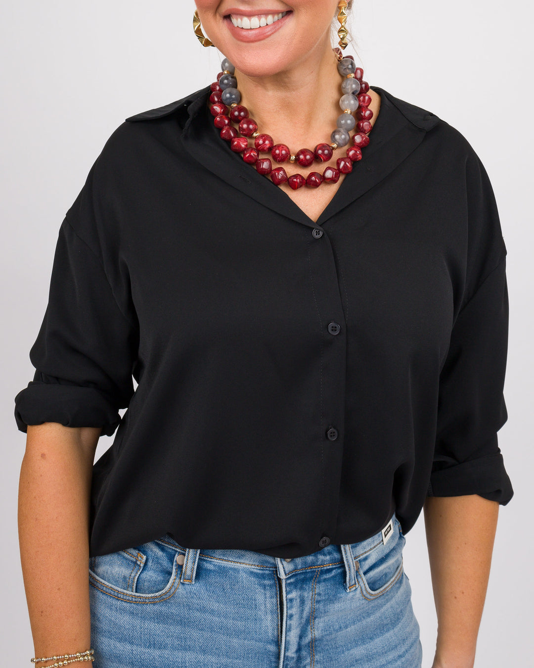 The Kathryn Shirt - Black