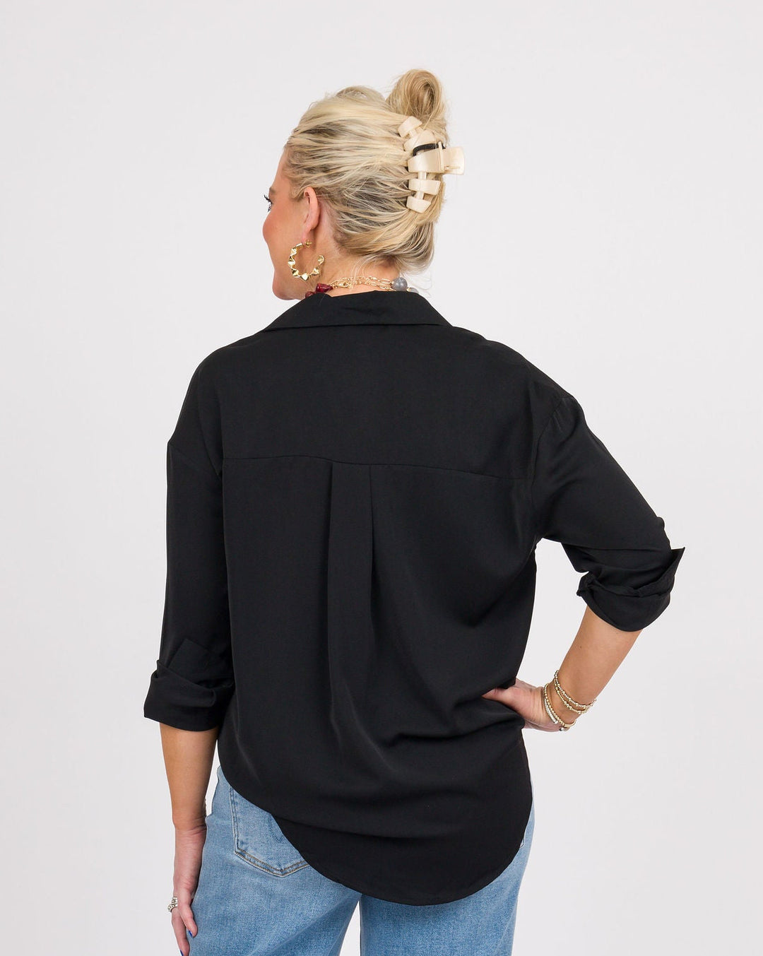 The Kathryn Shirt - Black