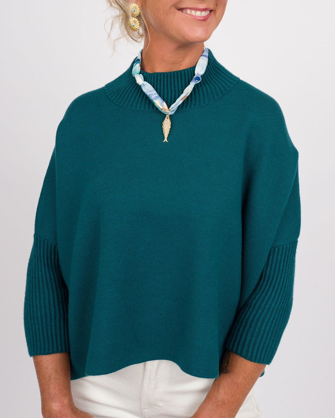 Kerisma Aja Sweater - Pagoda Teal