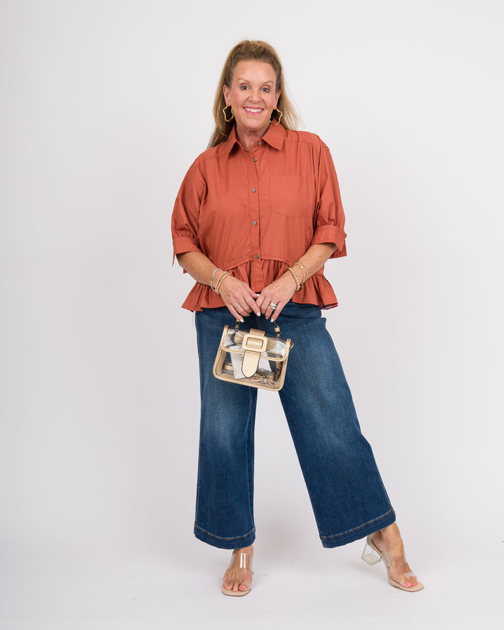 Westley Top - Clay