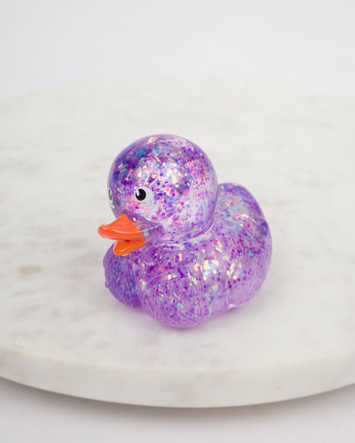 Happy Duck Squishy - Purple