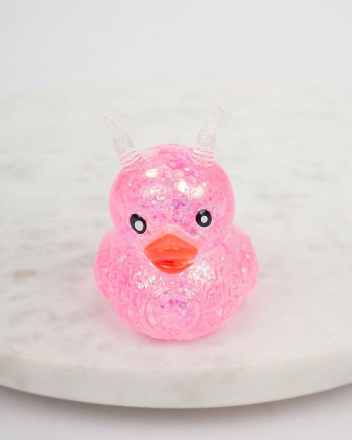 Happy Duck Squishy - Pink
