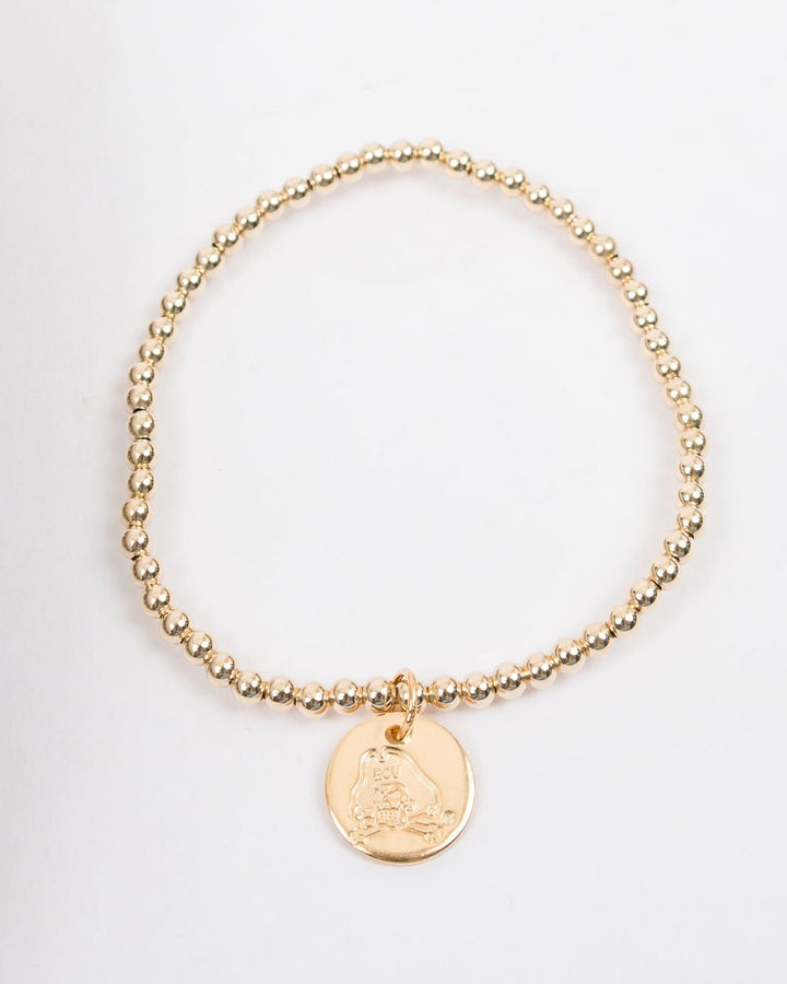 enewton ecollegiate Classic Gold 3mm Bracelet - ECU