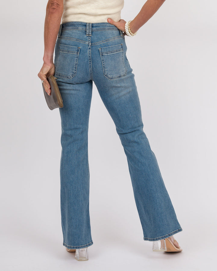 Just USA Utility Skim Bootcut Jeans