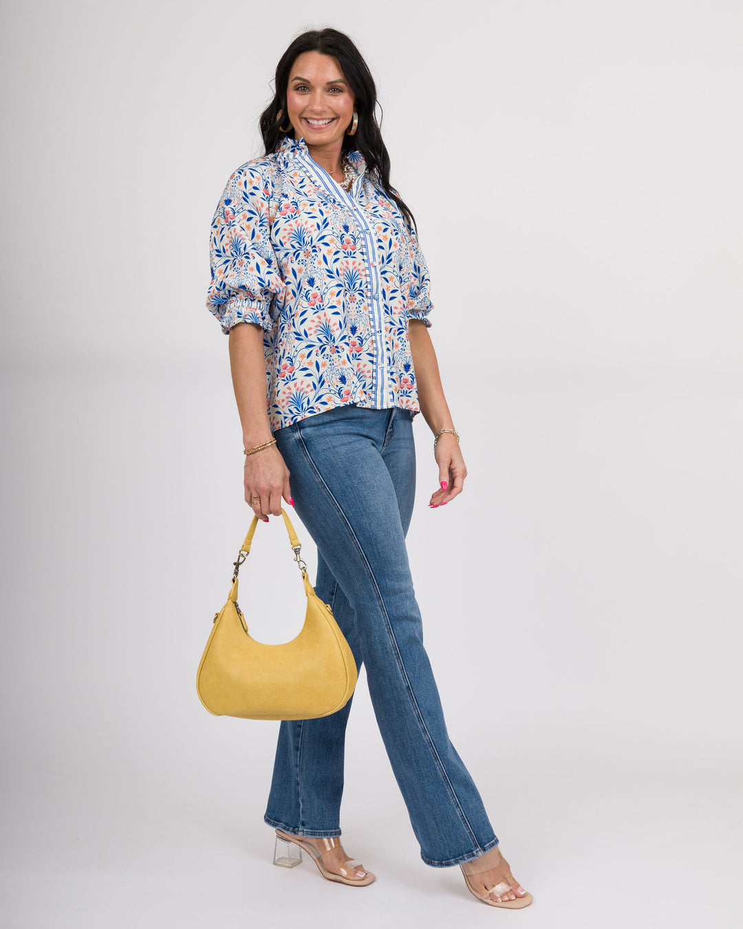 Zayla Top - Azure Mix