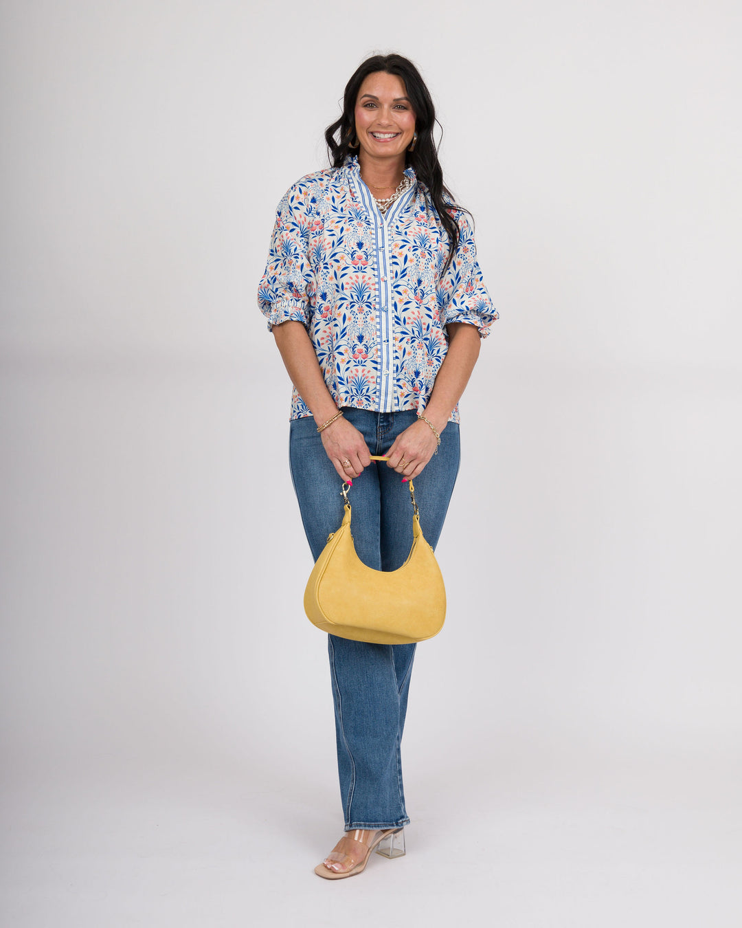 Zayla Top - Azure Mix