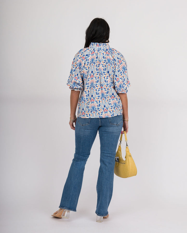 Zayla Top - Azure Mix