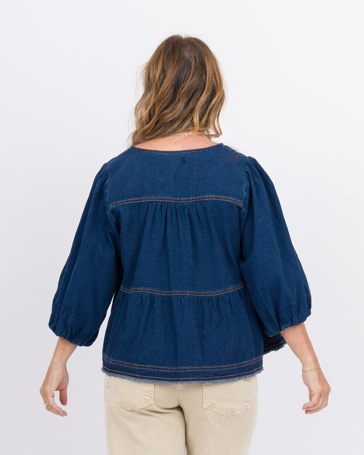 Dolly Denim Top