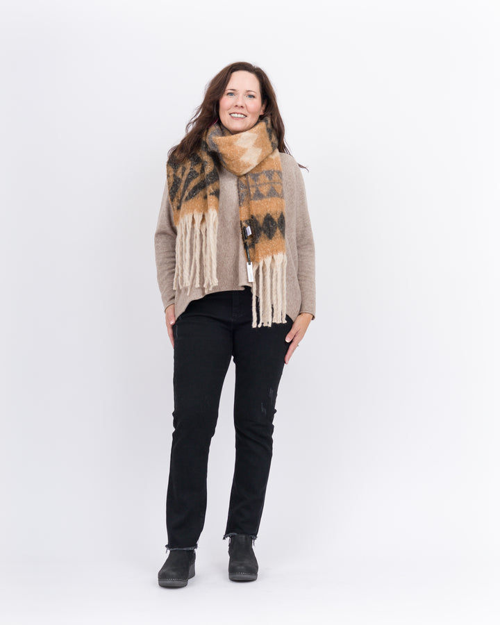 Wrenley Oblong Scarf - Camel