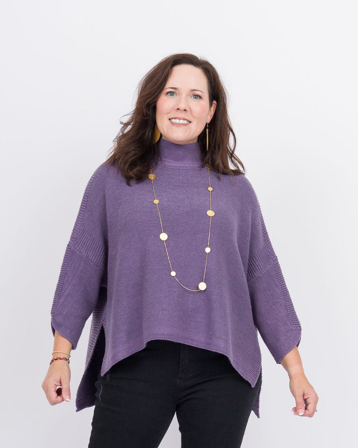 Kerisma Boho Sweater - Vintage Violet