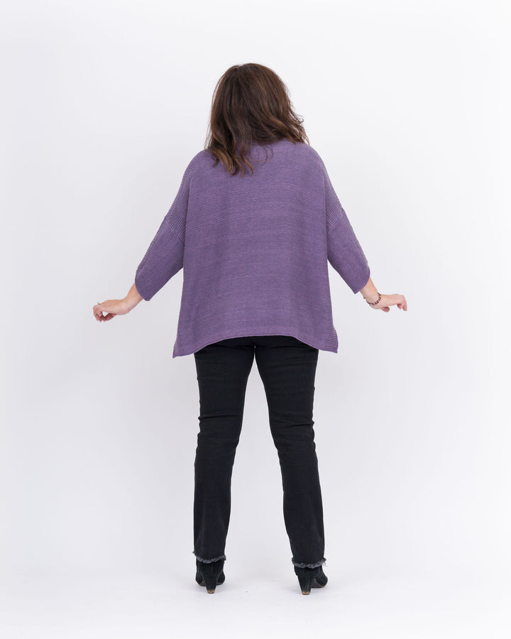 Kerisma Boho Sweater - Vintage Violet