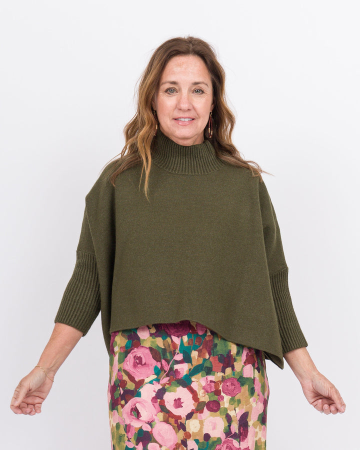 Kerisma Aja Sweater-Olive