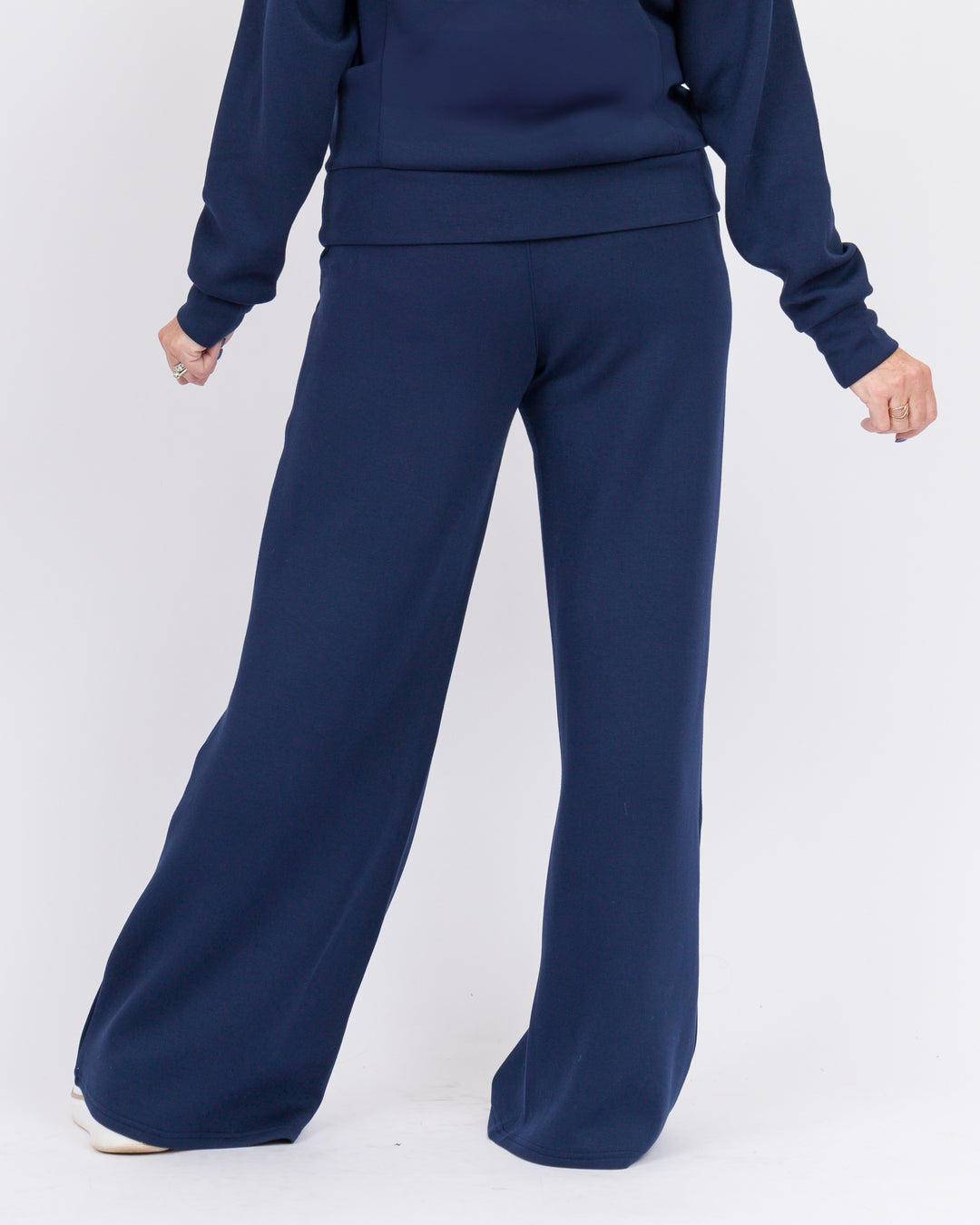 Spanx AirEssentials Wide Leg Pant -Timeless Navy