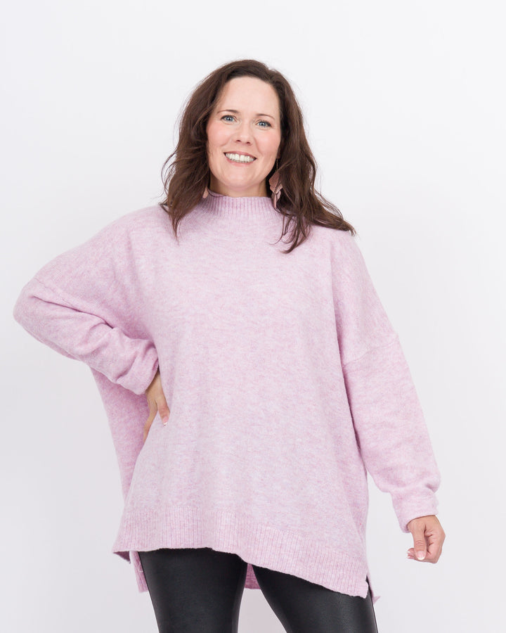 Mud Pie Monica Crew Neck Sweater - Purple